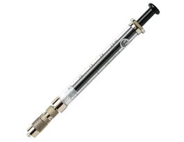 Gas-Tight Syringe Fitted with Luer Lock Valve, Model 10MDR-VLLMA-GT 10ml/LL