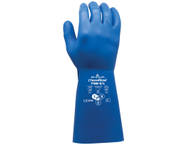 CHEM RESIS UNSUPPORTED NITRILE 13" 11MIL BLU XS