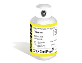 Titanium, 1,000 ug/mL, for AA and ICP, 125 mL