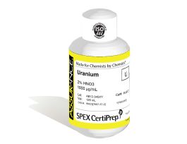 Uranium, 1,000 ug/mL, for AA and ICP, 125 mL