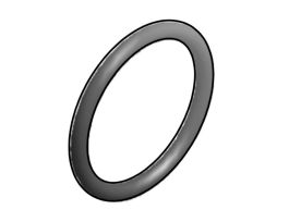 Buna-N O-Ring, NW10 Size ISO-KF Vacuum Flange, 2-312 O-Ring Size