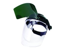 DP4 ANTI-FOG FACE SHIELD SHADE 8 IR FLIP-UP W/ RATCHETING HEADGEAR