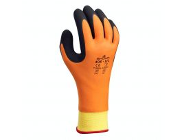 INSULATED NAT RUBBER FOAM GRIP ORANGE/BLK