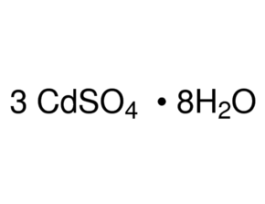 Cadmium sulfate 8/3-hydratepuriss. p.a., ACS reagent, >=99.0% (calc. based on CdSO4  8/3 H2O, KT) 500G