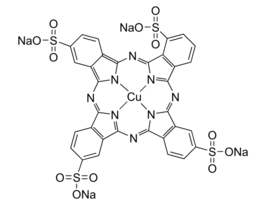 Copper phthalocyanine-3,4',4"",4""'-tetrasulfonic acid tetrasodium saltDye content 85 % 1G