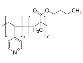 Poly(4-vinylpyridine-co-butyl methacrylate)~90% 4-vinylpyridine