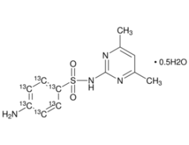 Sulfamethazine-(phenyl-13C6) hemihydrateVETRANAL(TM), analytical standard