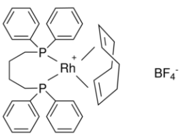 [1,4-Bis(diphenylphosphino)butane](1,5-cyclooctadiene)rhodium(I) tetrafluoroborate98% 500MG