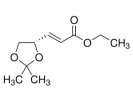 Ethyl (S)-(+)-3-(2,2-dimethyl-1,3-dioxolan-4-yl)-2-propenoate,predominantly trans99%