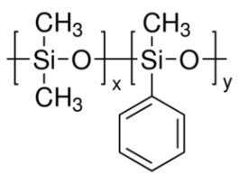 Poly(dimethylsiloxane-co-methylphenylsiloxane)viscosity 125 cSt