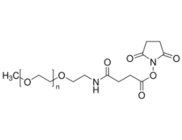 O-[(N-Succinimidyl)succinyl-aminoethyl]-O'-methylpolyethylene glycol 2'000