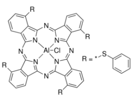 Aluminum 1,8,15,22-tetrakis(phenylthio)-29H,31H-phthalocyanine chlorideDye content 90 %