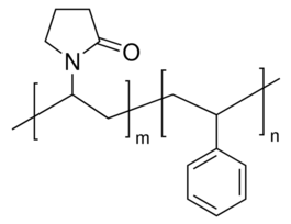 Poly(1-vinylpyrrolidone-co-styrene)38 % emulsion in H2O,