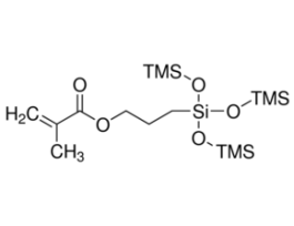 3-[Tris(trimethylsiloxy)silyl]propyl methacrylatecontains 0-40 ppm may contain MEHQ + HQ as stabilizer, 98%