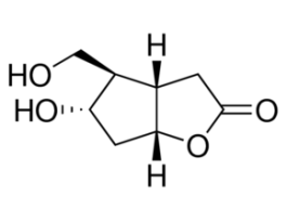 (3aS,4R,5S,6aR)-(+)-Hexahydro-5-hydroxy-4-(hydroxymethyl)-2H-cyclopenta[b]furan-2-one98%