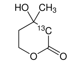 Mevalonolactone-2-13C99 atom % 13C, 98% (CP)