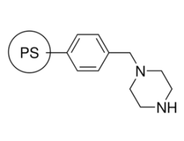 Piperazine, polymer-bound200-400 mesh, extent of labeling: 1.0-2.0 mmol/g loading, 2 % cross-linked with divinylbenzene 25G