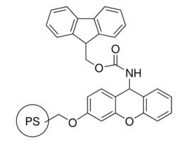 Sieber amide resin50-100 mesh, extent of labeling: 0.3-0.6 mmol/g loading, 1 % cross-linked