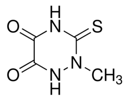 Tetrahydro-2-methyl-3-thioxo-1,2,4-triazine-5,6-dione97%