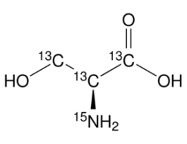 L-Serine-13C3,15N98 atom % 15N, 98 atom % 13C, 95% (CP) 250MG