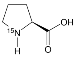 L-Proline-15N98 atom % 15N, 98% (CP)