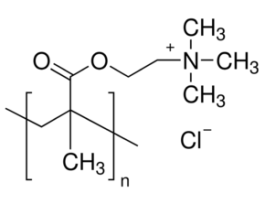 Poly(2-dimethylamino)ethyl methacrylate) methyl chloride quaternary salt