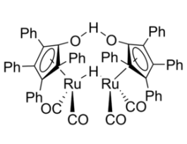 1-Hydroxytetraphenyl-cyclopentadienyl(tetraphenyl-2,4-cyclopentadien-1-one)-mu-hydrotetracarbonyldiruthenium(II)98% 100MG