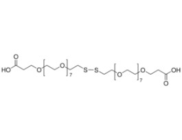 4,7,10,13,16,19,22,25,32,35,38,41,44,47,50,53-Hexadecaoxa-28,29-dithiahexapentacontanedioic acid>=95% 100MG
