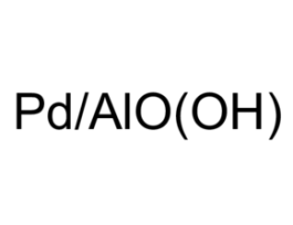 Palladium nanoparticles entrapped in aluminum hydroxide matrix0.5 wt. % loading