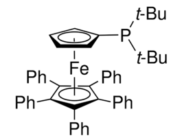 1,2,3,4,5-Pentaphenyl-1'-(di-tert-butylphosphino)ferrocene 100MG