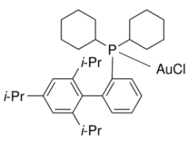 Chloro[2-dicyclohexyl(2',4',6'-trisopropylbiphenyl)phosphine]gold(I) 250MG