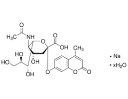 2'-(4-Methylumbelliferyl)-alpha-D-N-acetylneuraminic acid sodium salt hydrateBioReagent, suitable for fluorescence, >=96.5% (HPLC) 5MG