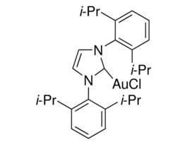 Chloro[1,3-bis(2,6-diisopropylphenyl)imidazol-2-ylidene]gold(I) 100MG