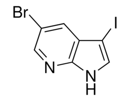 5-Bromo-3-iodo-7-azaindole97%