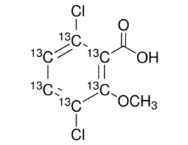 Dicamba-(phenyl-13C6)99 atom % 13C, 98% (CP) 5MG