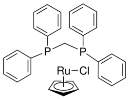 Chloro(cyclopentadienyl)[bis(diphenylphosphino)methane]ruthenium(II)97%