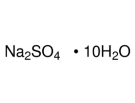 Sodium sulfate decahydrateBioUltra, >=99.0% (calc. on dry substance, T) 500G