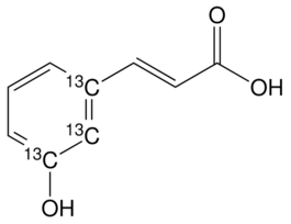m-Coumaric acid-1,2,3-13C399 atom % 13C, 99% (CP)