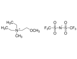 Diethylmethyl(2-methoxyethyl)ammonium bis(trifluoromethylsulfonyl)imidefor electrochemistry, >=98.5% (T) 5G