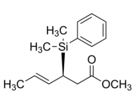 (3S,4E)-Methyl 3-(dimethylphenylsilyl)-4-hexenoate