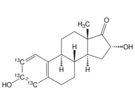 16-alpha-Hydroxyestrone-2,3,4-13C399 atom % 13C, 98% (CP) 100UG