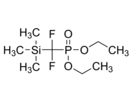 Diethyl [difluoro(trimethylsilyl)methyl]phosphonate>=85.0% (H-NMR) 5G