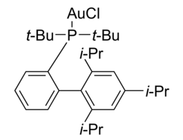 Chloro[2-di-tert-butyl(2',4',6'-triisopropylbiphenyl)phosphine] gold(I)97%