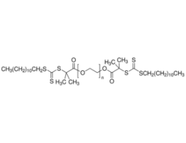 Poly(ethylene glycol) bis[2-(dodecylthiocarbonothioylthio)-2-methylpropionate]average Mn 10,800