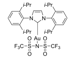 [1,3-Bis(2,6-diisopropylphenyl)imidazol-2-ylidene] [bis(trifluoromethanesulfonyl)imide]gold(I)95% 100MG