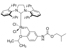 Dichloro[1,3-bis(2,6-diisopropylphenyl)imidazolidin-2-ylidene][(5-isobutoxycarbonylamino)-(2-isopropoxy)benzylidene]ruthenium(II)