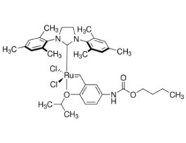 Dichloro[1,3-bis(2,4,6-trimethylphenyl)-2-imidazolidinylidene][(5-isobutoxycarbonylamino)-(2-isopropoxy)benzylidene]ruthenium(II)