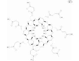 Succinyl-beta-cyclodextrin 5G