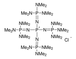 Tetrakis[tris(dimethylamino)phosphoranylidenamino]phosphonium chloride>=98.0%