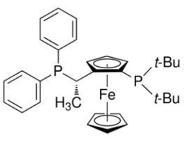 (S)-1-[(RP)-2-(Di-tert-butylphosphino)ferrocenyl]ethyldiphenylphosphine>=97% 500MG